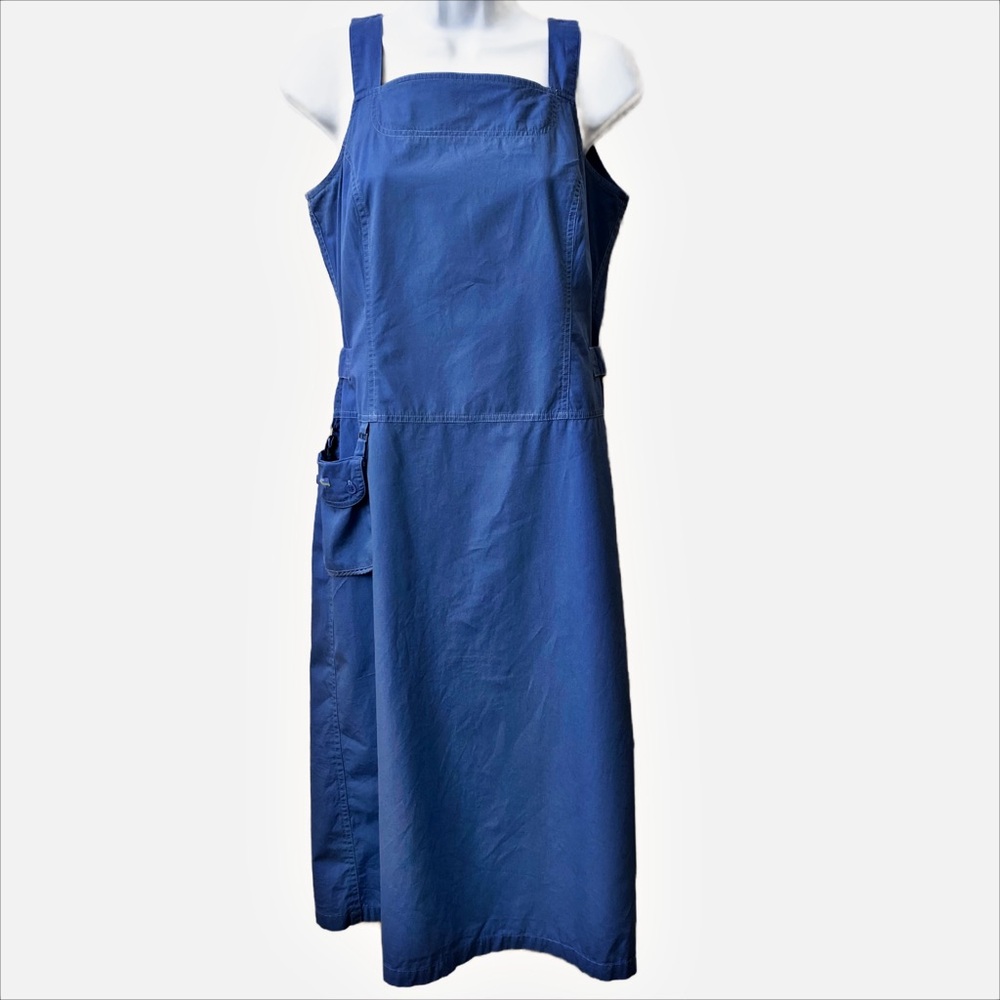 Pouch Jumper Dress Tatuum, Square Neck with attached Pouch Lagenlook Art Garden